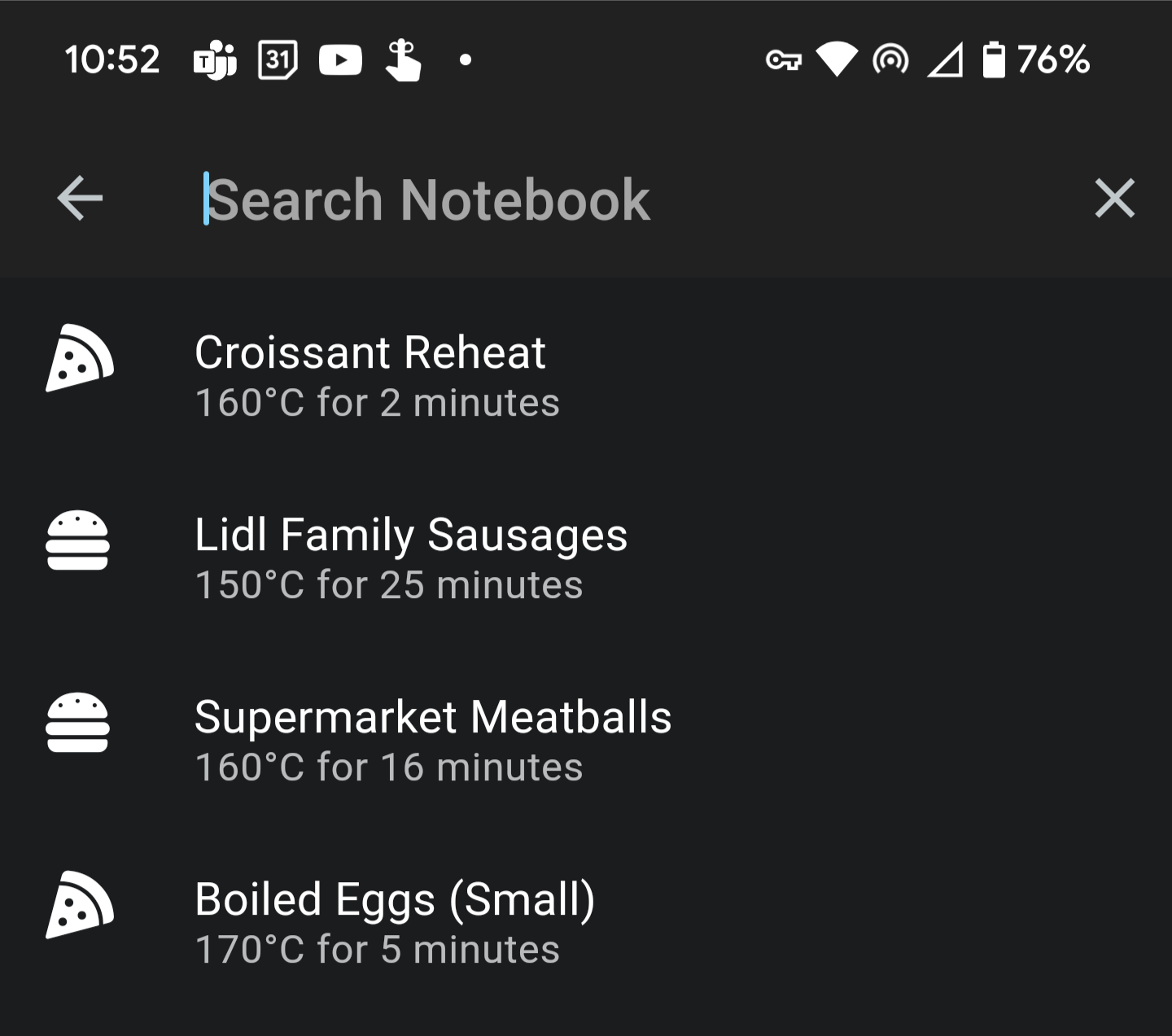 Notebook Search